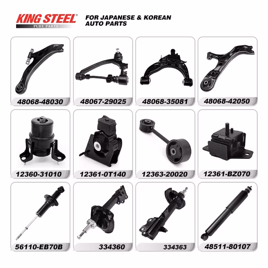 Comercio al por mayor China Guangzhou Buen Precio King Steel Auto Repuestos para Japón Coche Coreano Toyota Corolla Hyundai Suzuki Vitara